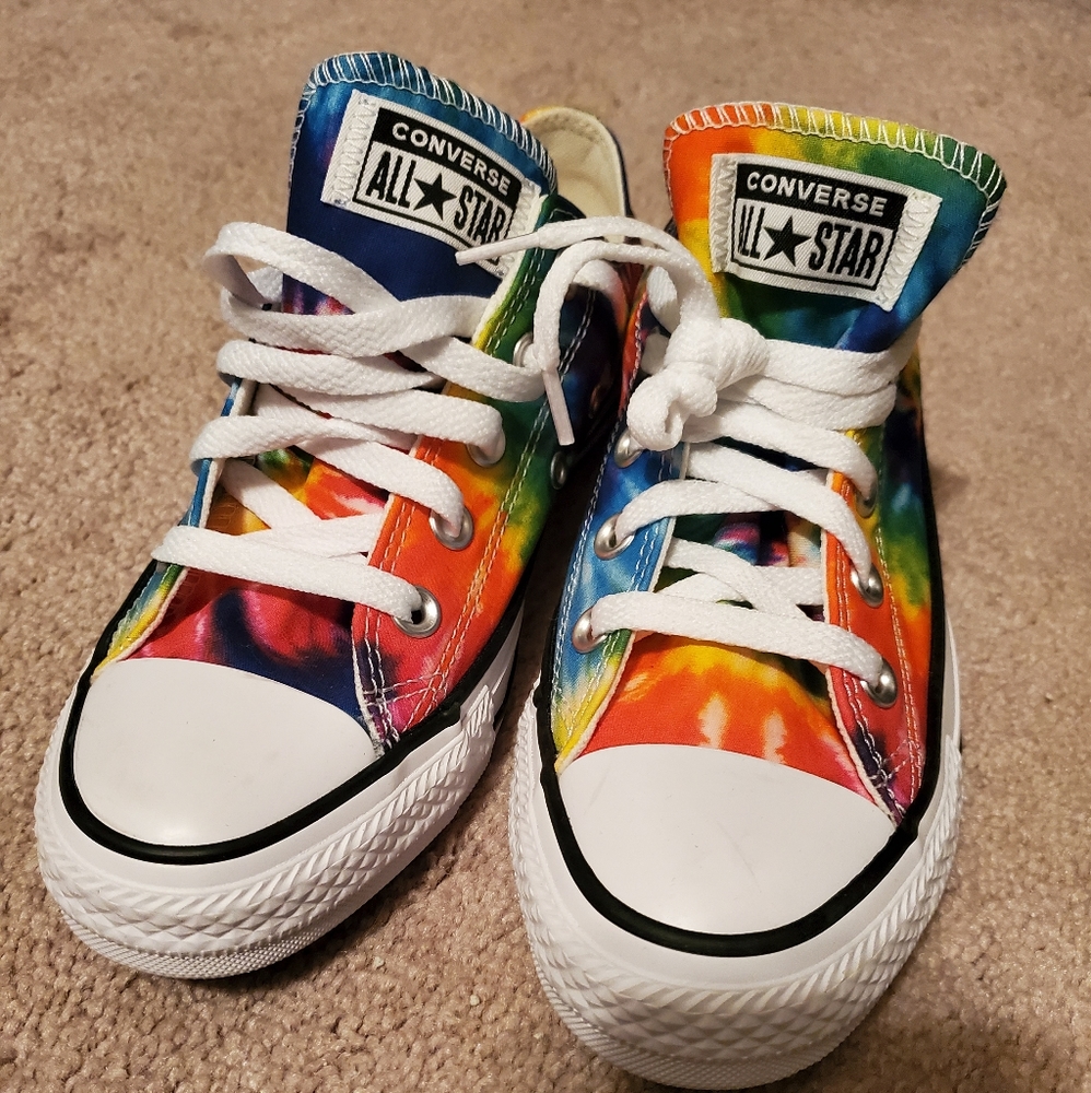 TieDye Converse